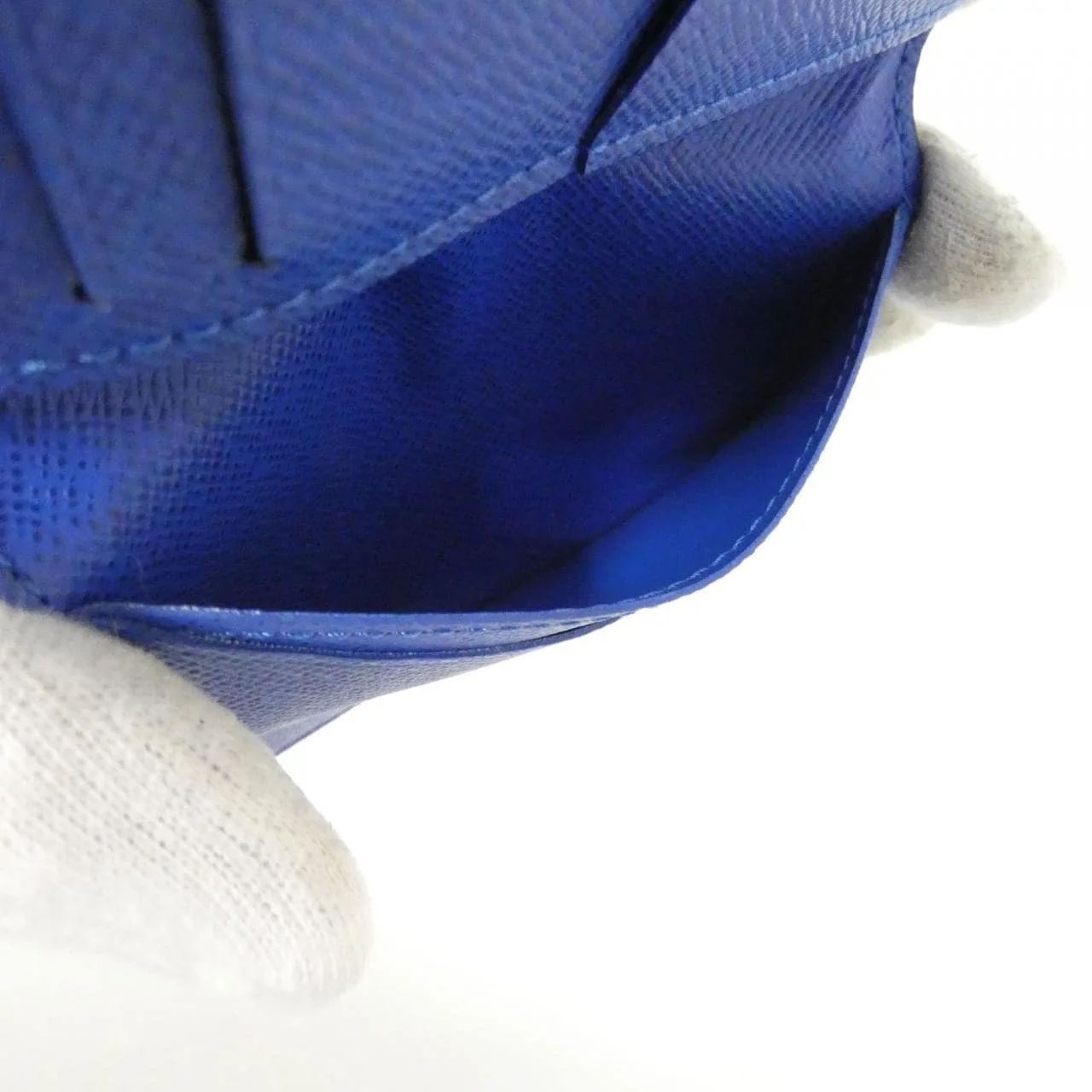 LOUIS VUITTON M11581 Card Case Blue Rank A - Thumbnail 10