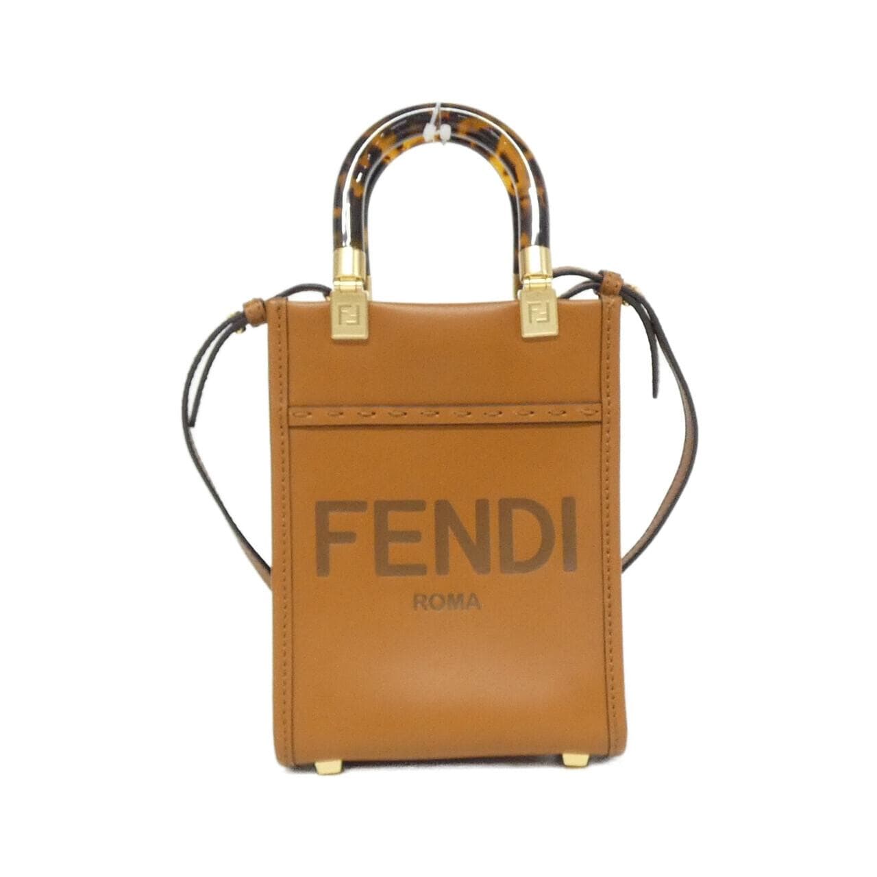 FENDI Sunshine Shopper 8BS051 ABVL Bag Black
