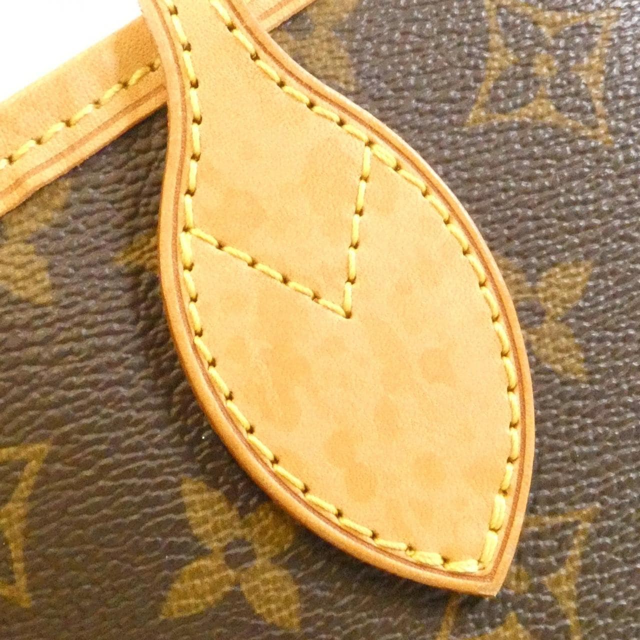 LOUIS VUITTON Neverfull M40155 Bag Monogram 黑色 Monogram 中古品B - 縮圖 3