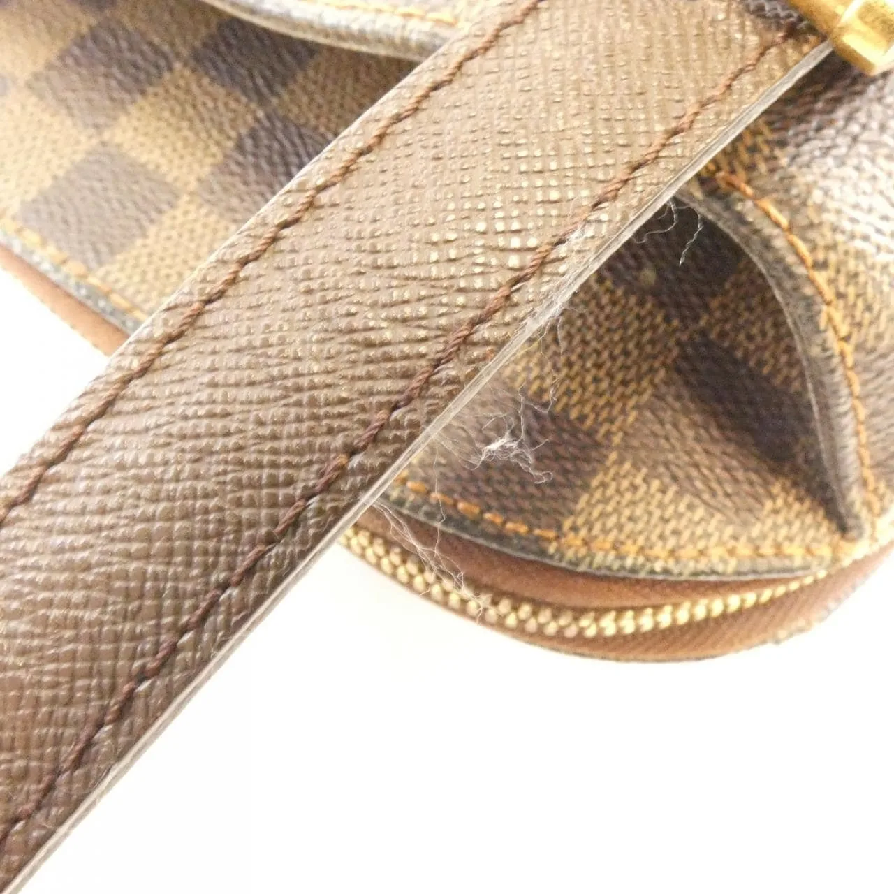 LOUIS VUITTON N51174 Shoulder Damier 黑色 Damier 中古品B - 縮圖 8