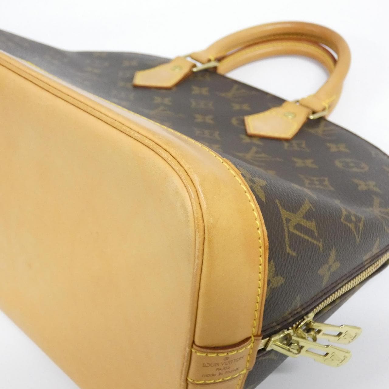 LOUIS VUITTON Alma M51130 Handbag Monogram Black Monogram - Thumbnail 3