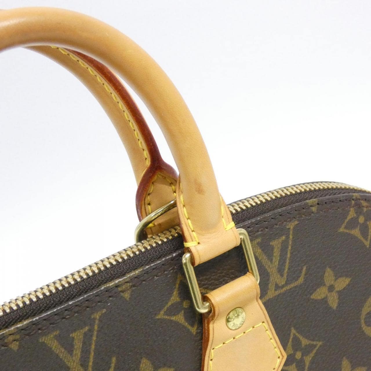 LOUIS VUITTON Alma M51130 Handbag Monogram Black Monogram - Thumbnail 8