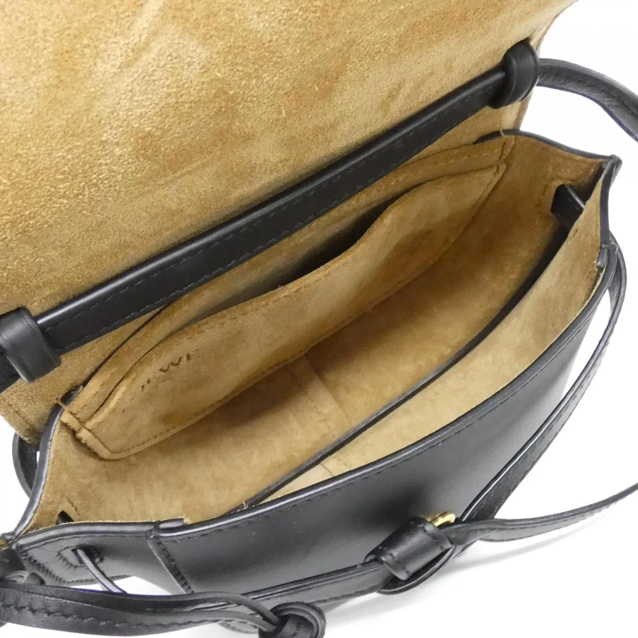 LOEWE Gate A650N46X13 Shoulder 黑色 中古品A - 縮圖 7