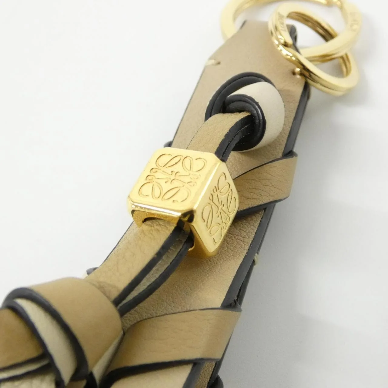 LOEWE C554231X01 Key Case 黑色 中古品A - 縮圖 4