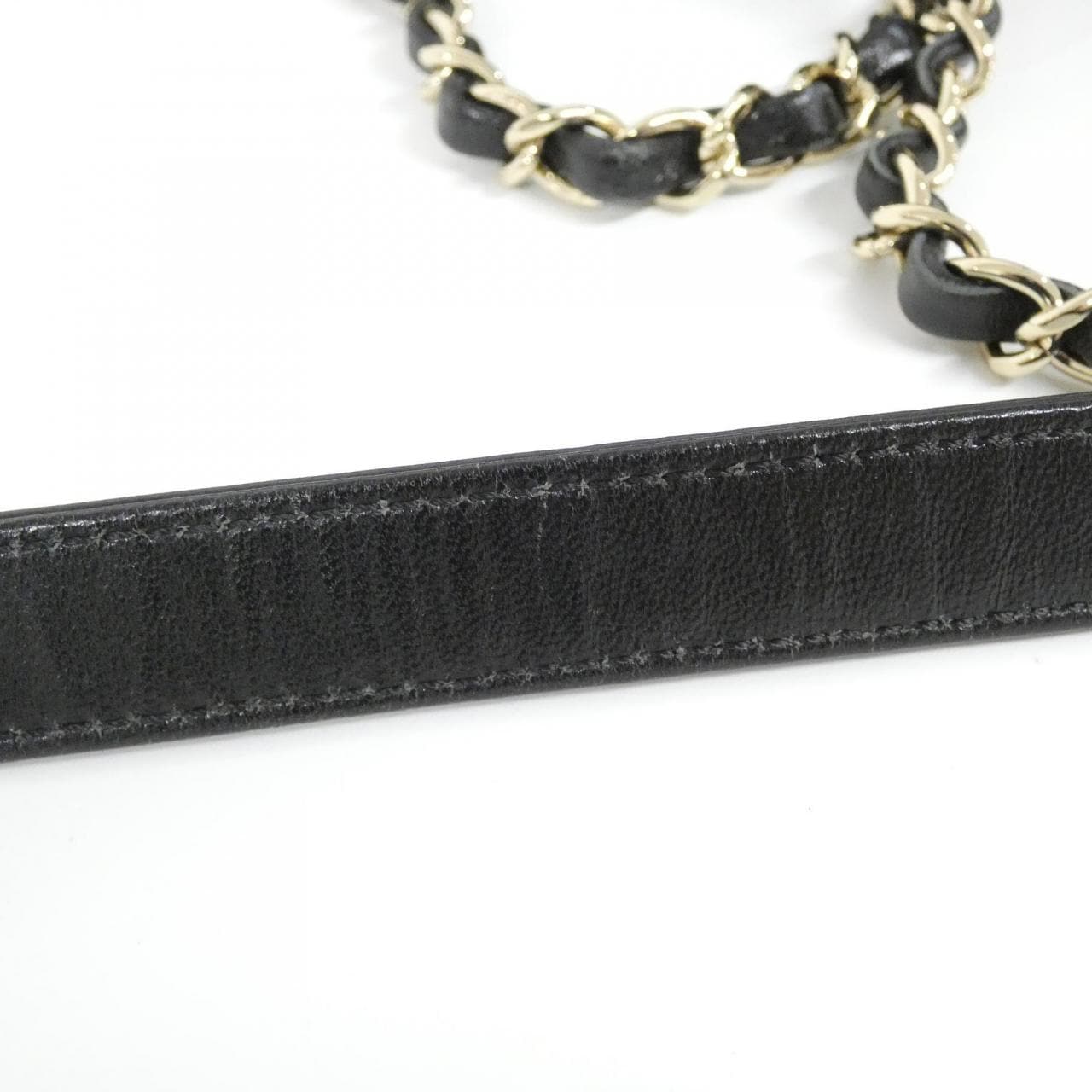 CHANEL AS0670 Shoulder Lambskin 黑色 羊皮 中古品A - 縮圖 7