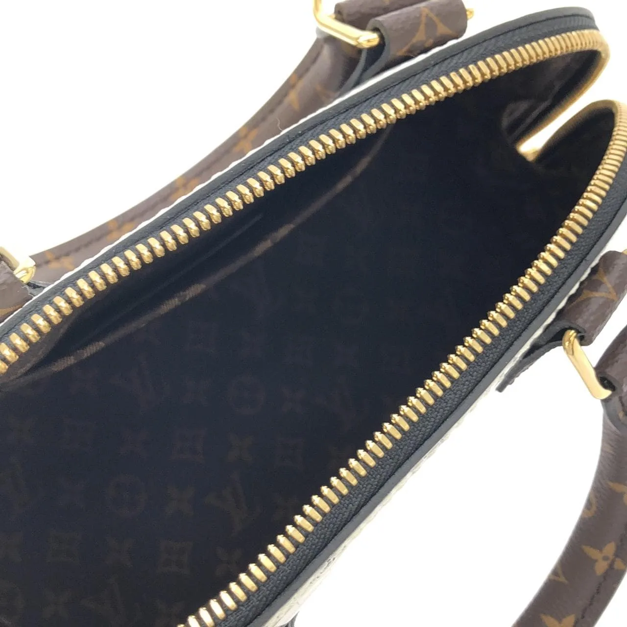 LOUIS VUITTON Alma M59265 Handbag Patent Leather Black Patent Leather Rank A - Thumbnail 5