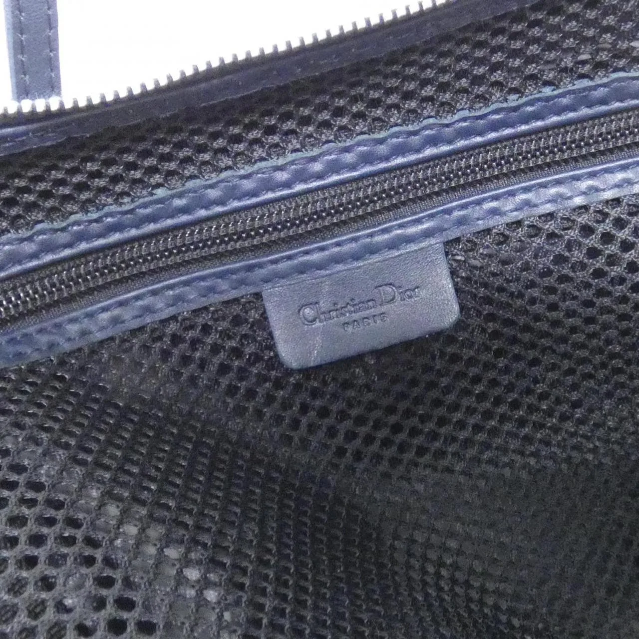 DIOR JME43262 手提包 帆布 藍色 帆布 中古品A - 縮圖 9