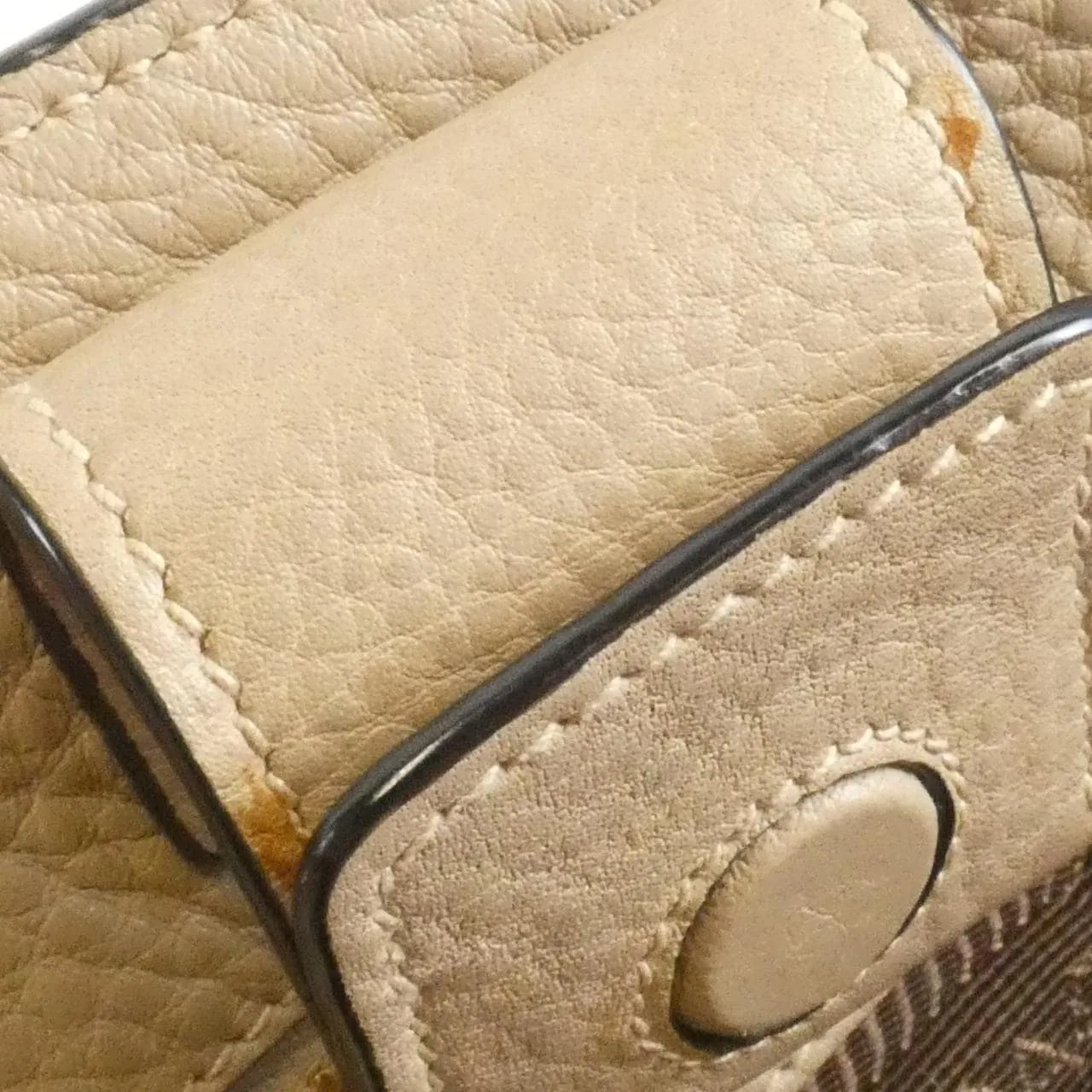 PRADA 1BG112 Handbag 黑色 中古品B - 縮圖 10