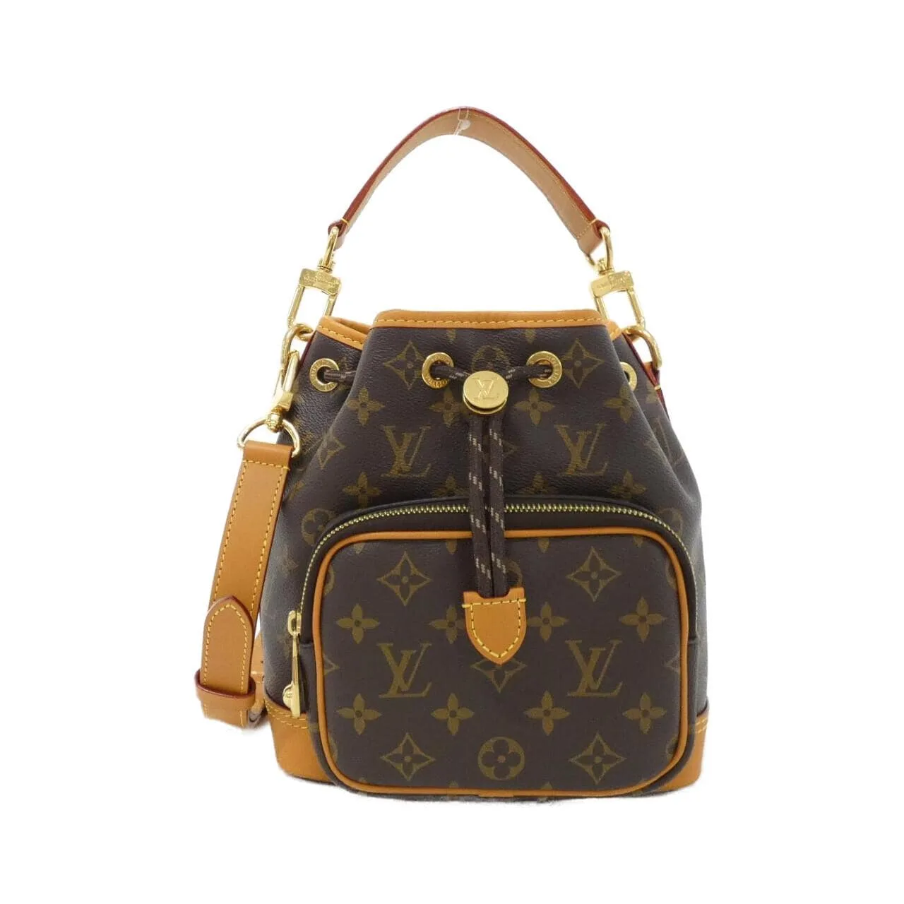 LOUIS VUITTON M14017 Handbag Monogram Black