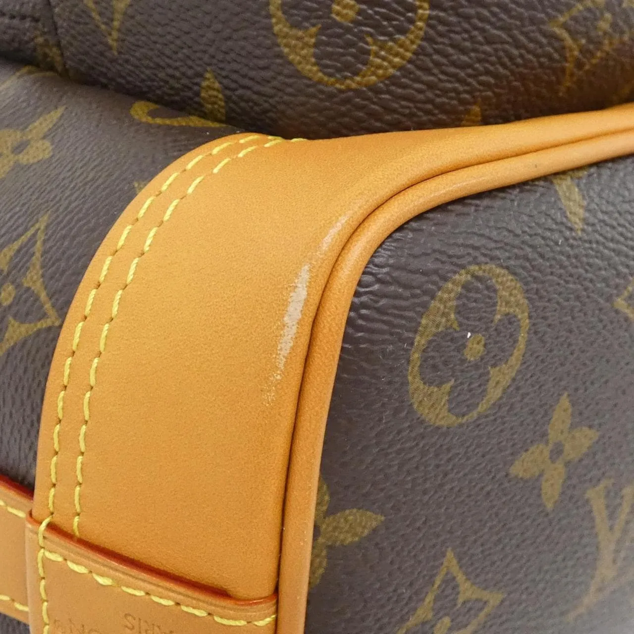 LOUIS VUITTON M14017 Handbag Monogram 黑色 Monogram 中古品A - 縮圖 3