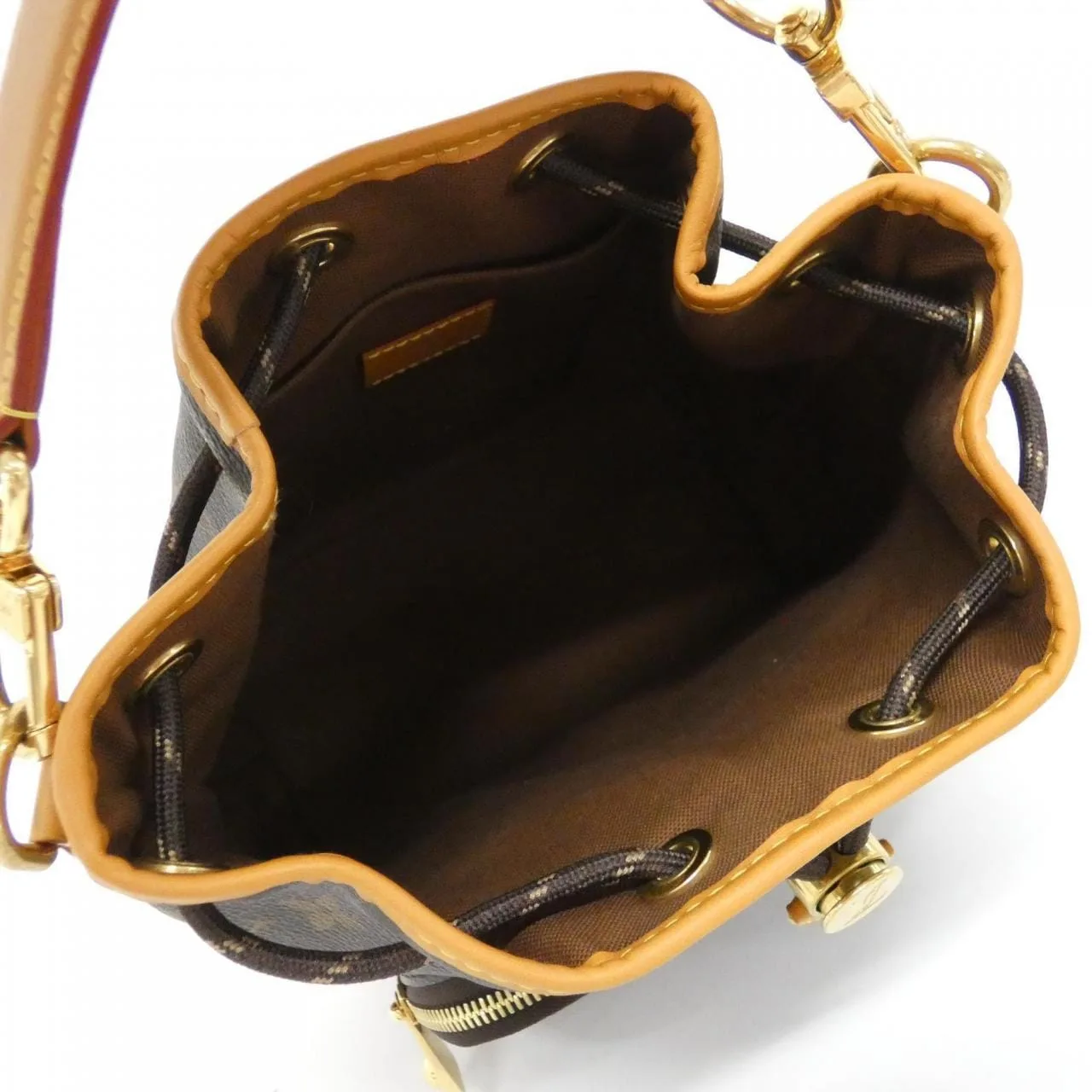 LOUIS VUITTON M14017 Handbag Monogram 黑色 Monogram 中古品A - 縮圖 6