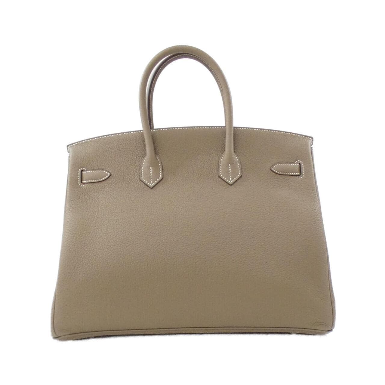 HERMES HERMÈS Birkin 027767CK Bag Togo Etoupe Togo Leather - Thumbnail 2