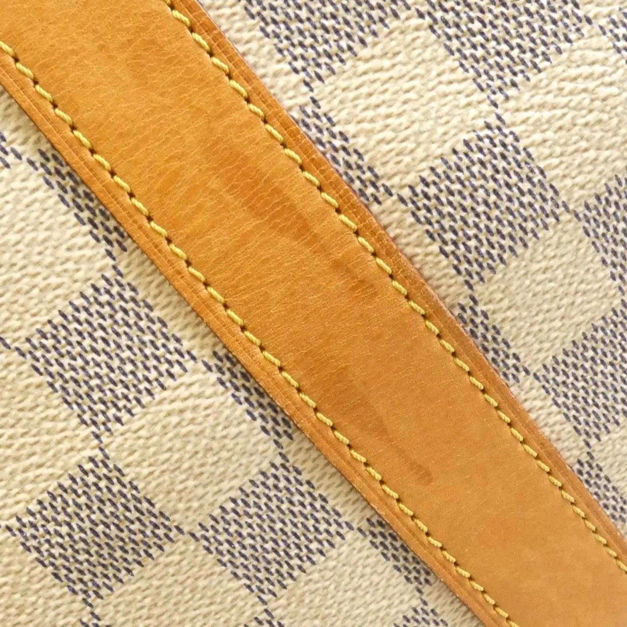 LOUIS VUITTON Keepall N48223 Boston Damier 黑色 Damier 中古品B - 縮圖 5