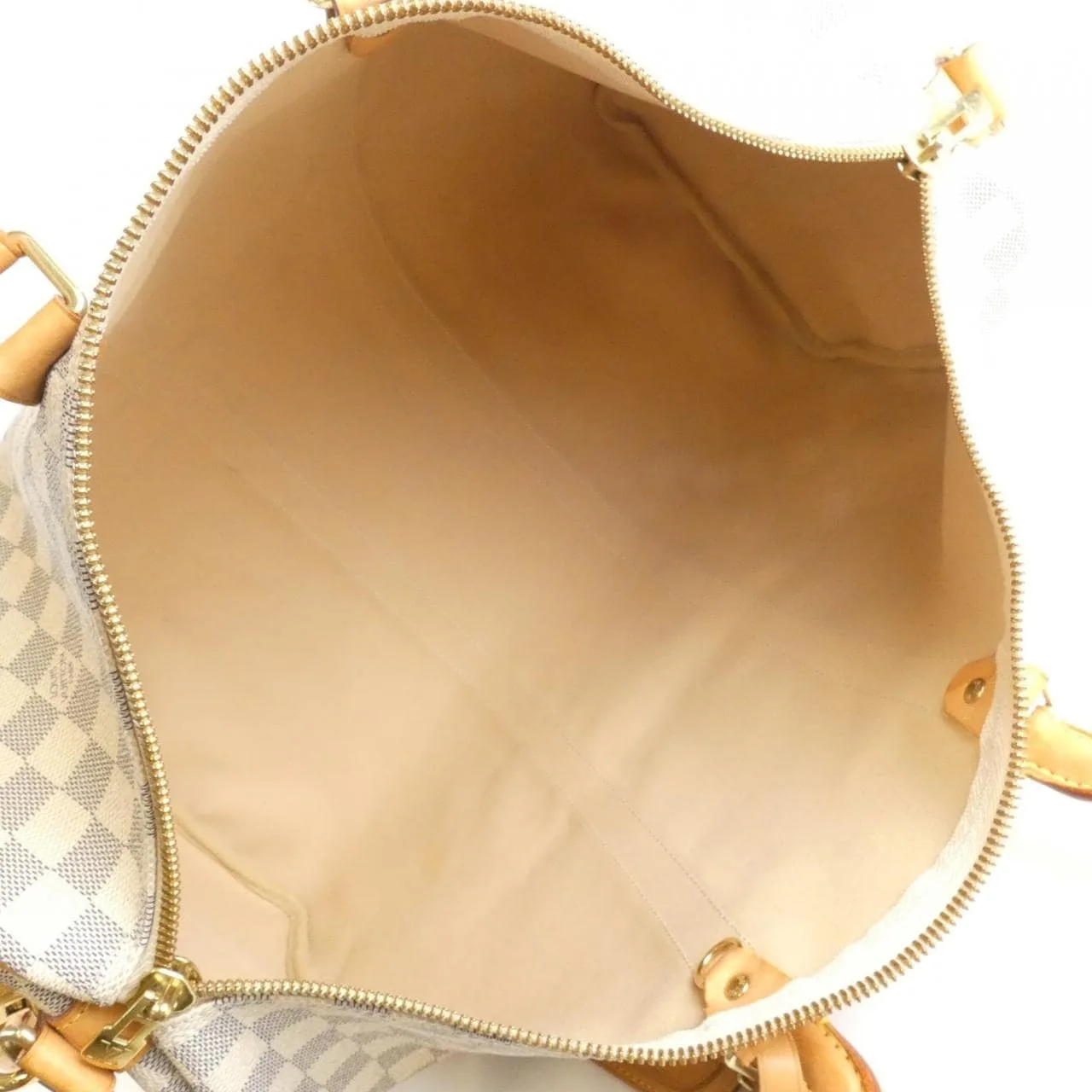 LOUIS VUITTON Keepall N48223 Boston Damier 黑色 Damier 中古品B - 縮圖 9