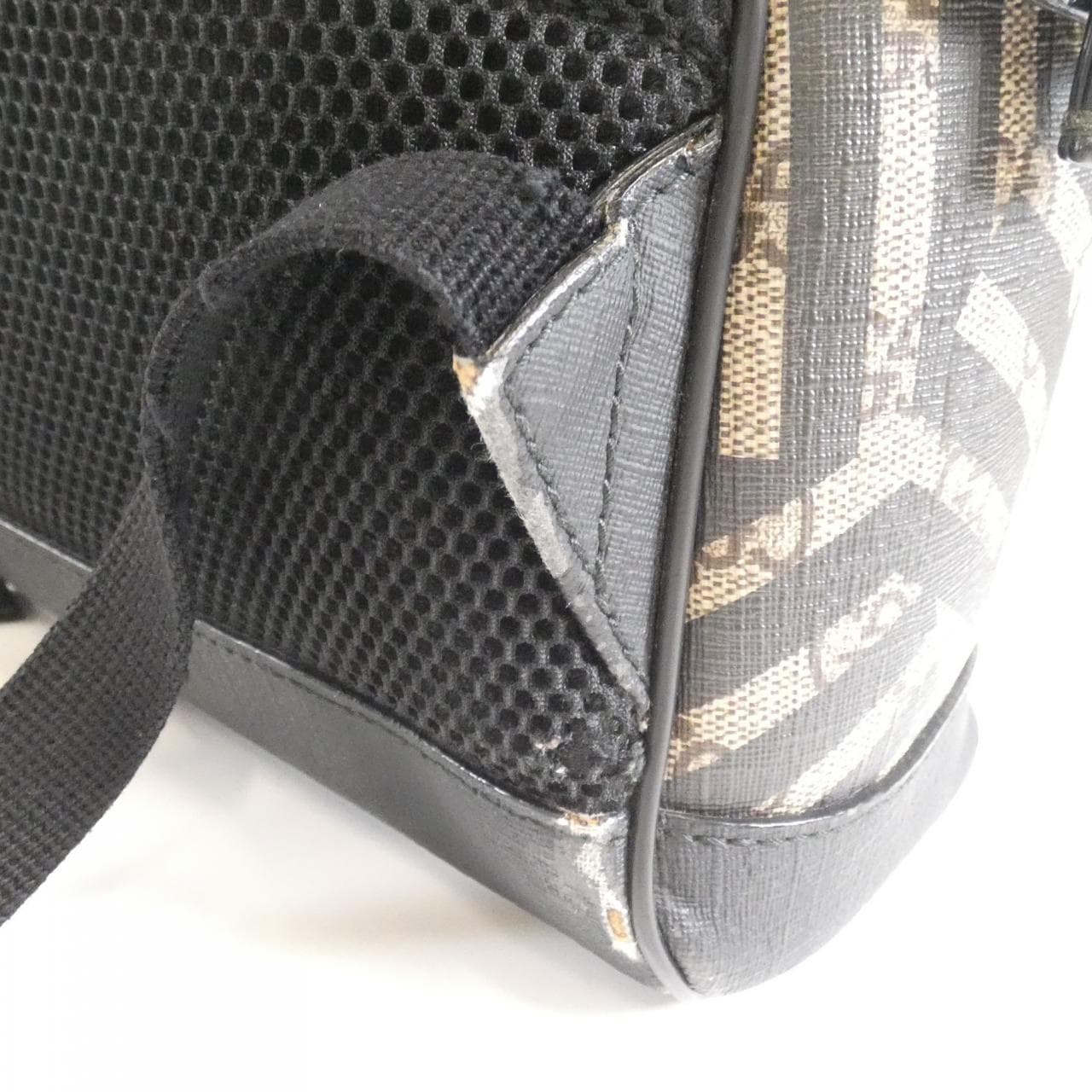 GUCCI 406370 KVW3X Backpack 黑色 中古品B - 縮圖 8
