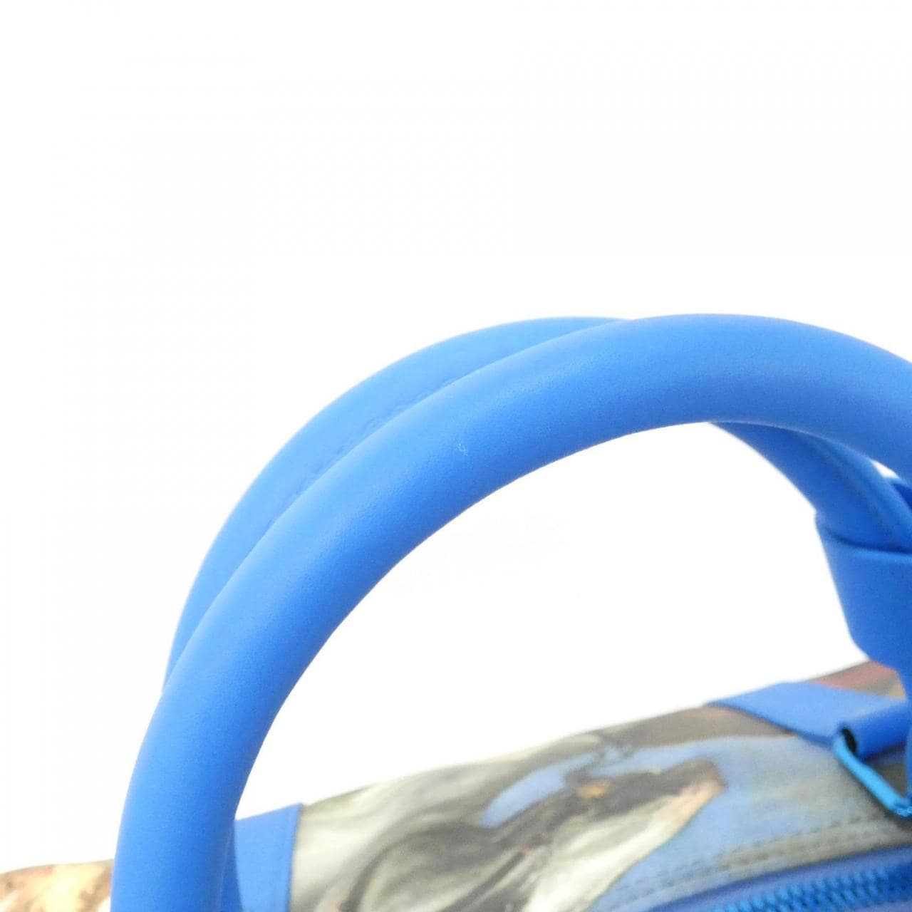 LOUIS VUITTON Keepall M43344 Boston Bag Monogram 藍色 Monogram 中古品A - 縮圖 6