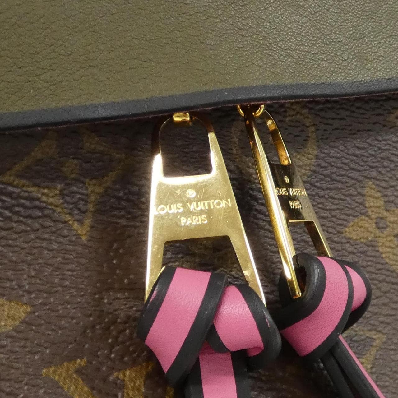 LOUIS VUITTON M43159 Shoulder Bag Monogram 粉色 Monogram 中古品A - 縮圖 7