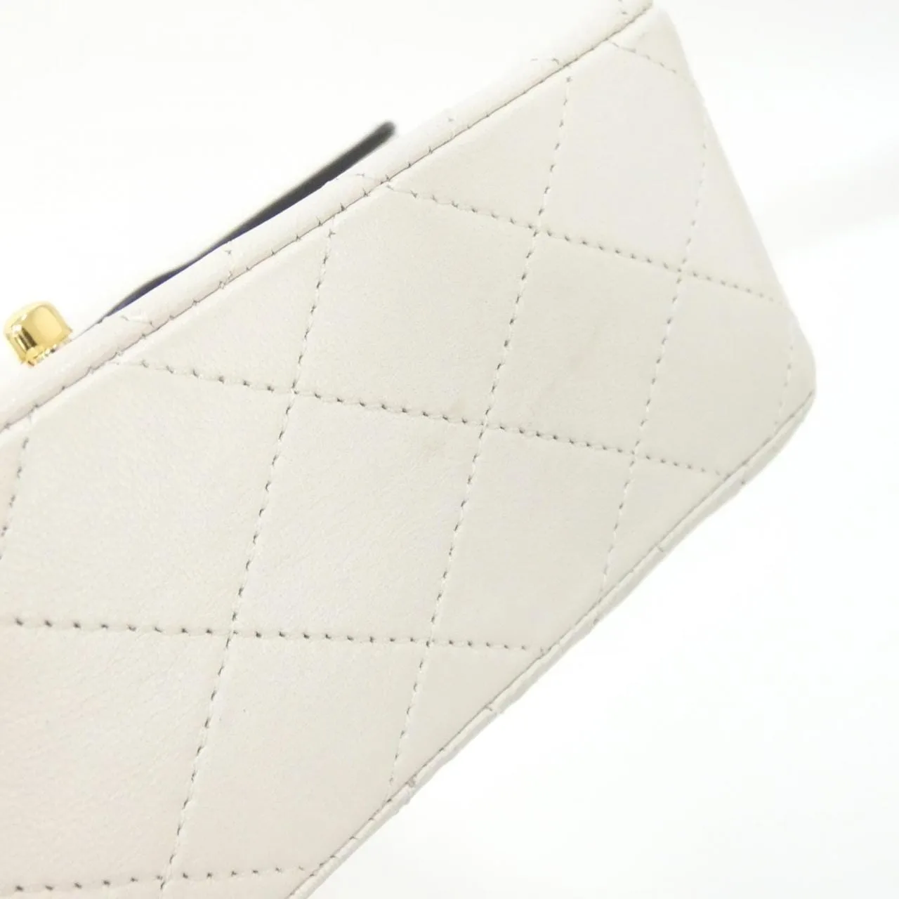 CHANEL Shoulder Lambskin 黑色 羊皮 中古品B - 縮圖 3