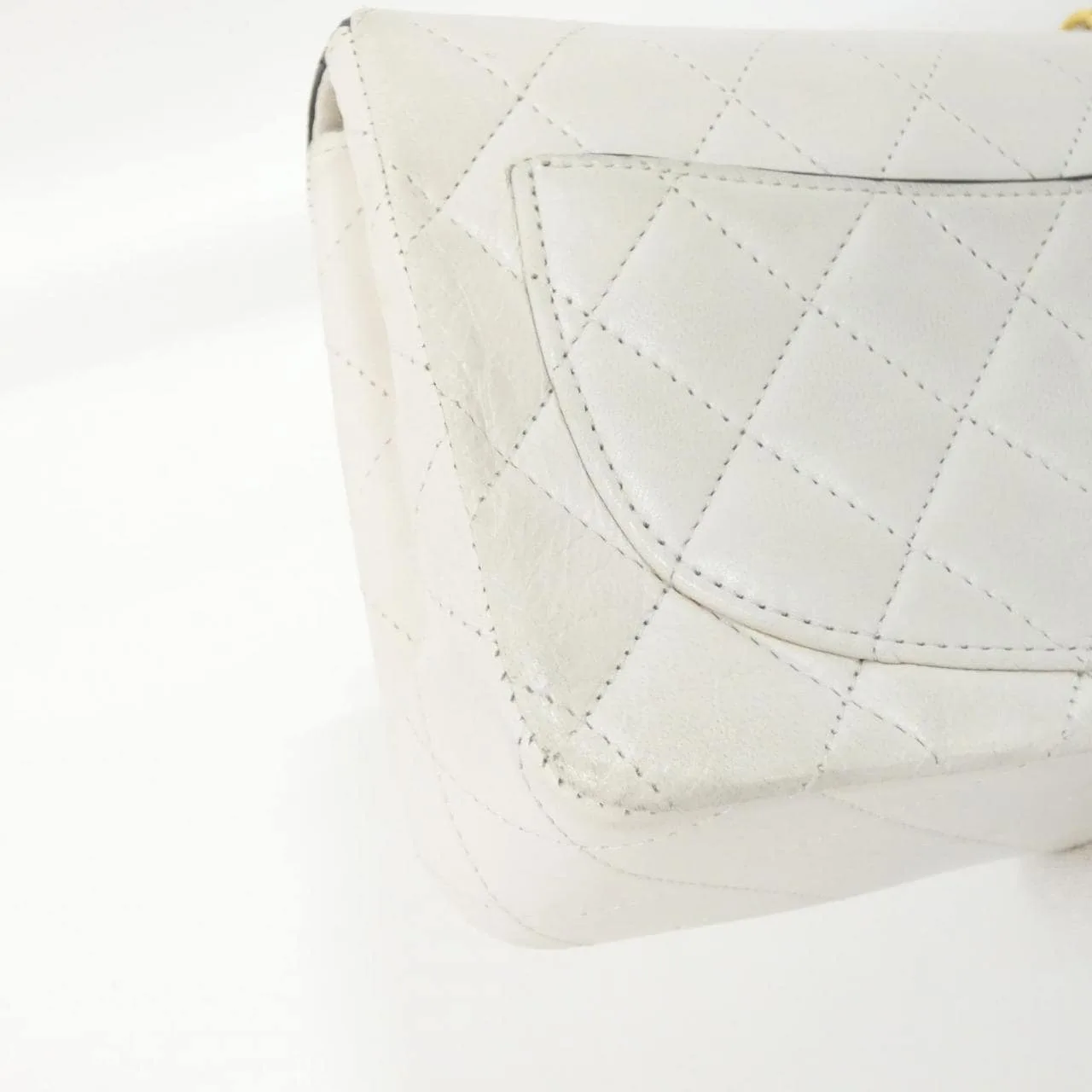 CHANEL Shoulder Lambskin 黑色 羊皮 中古品B - 縮圖 4