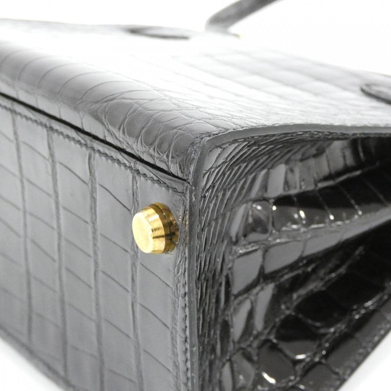 HERMES HERMÈS Kelly Bag Black - Thumbnail 3