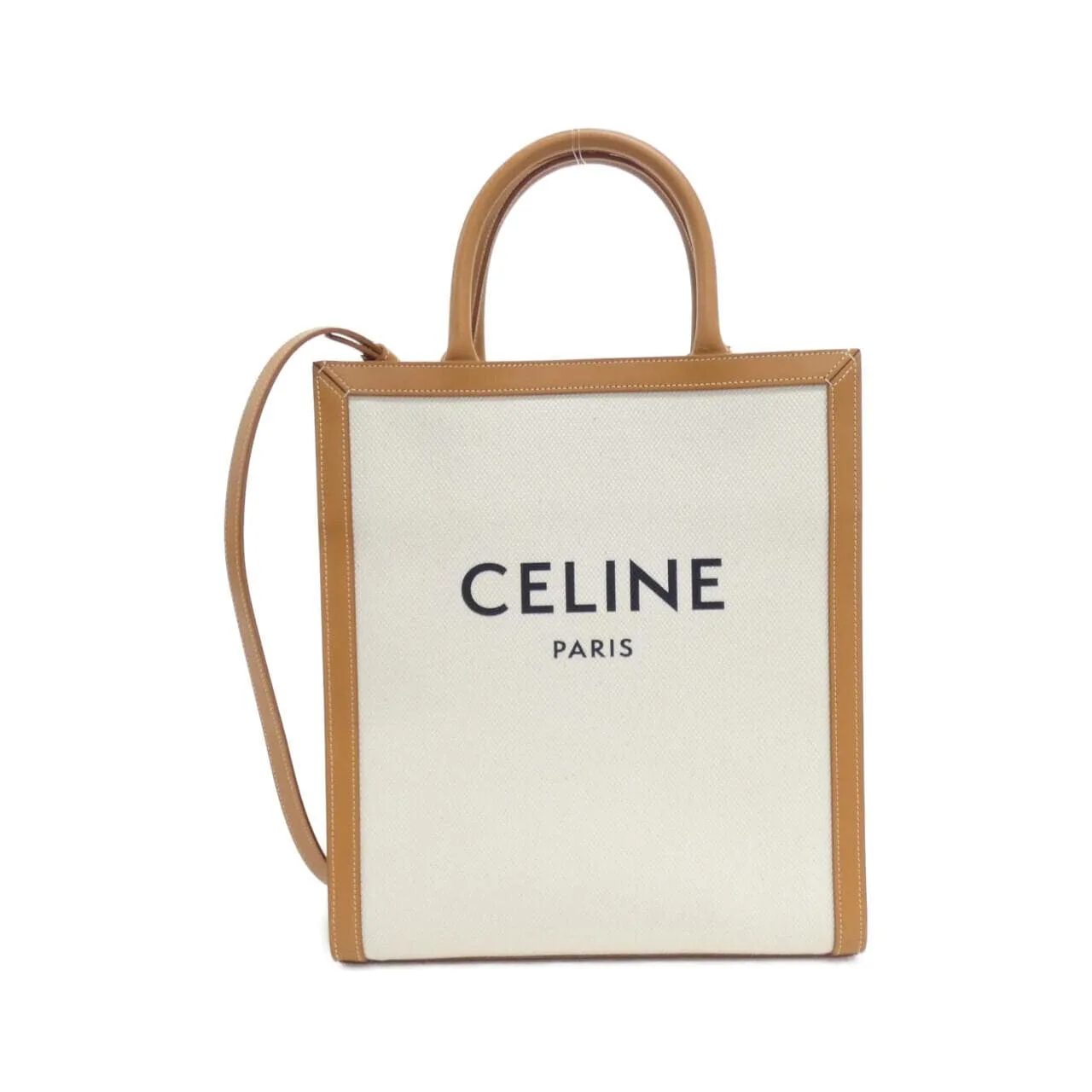 CELINE Cabas 192082BNZ Handbag Canvas