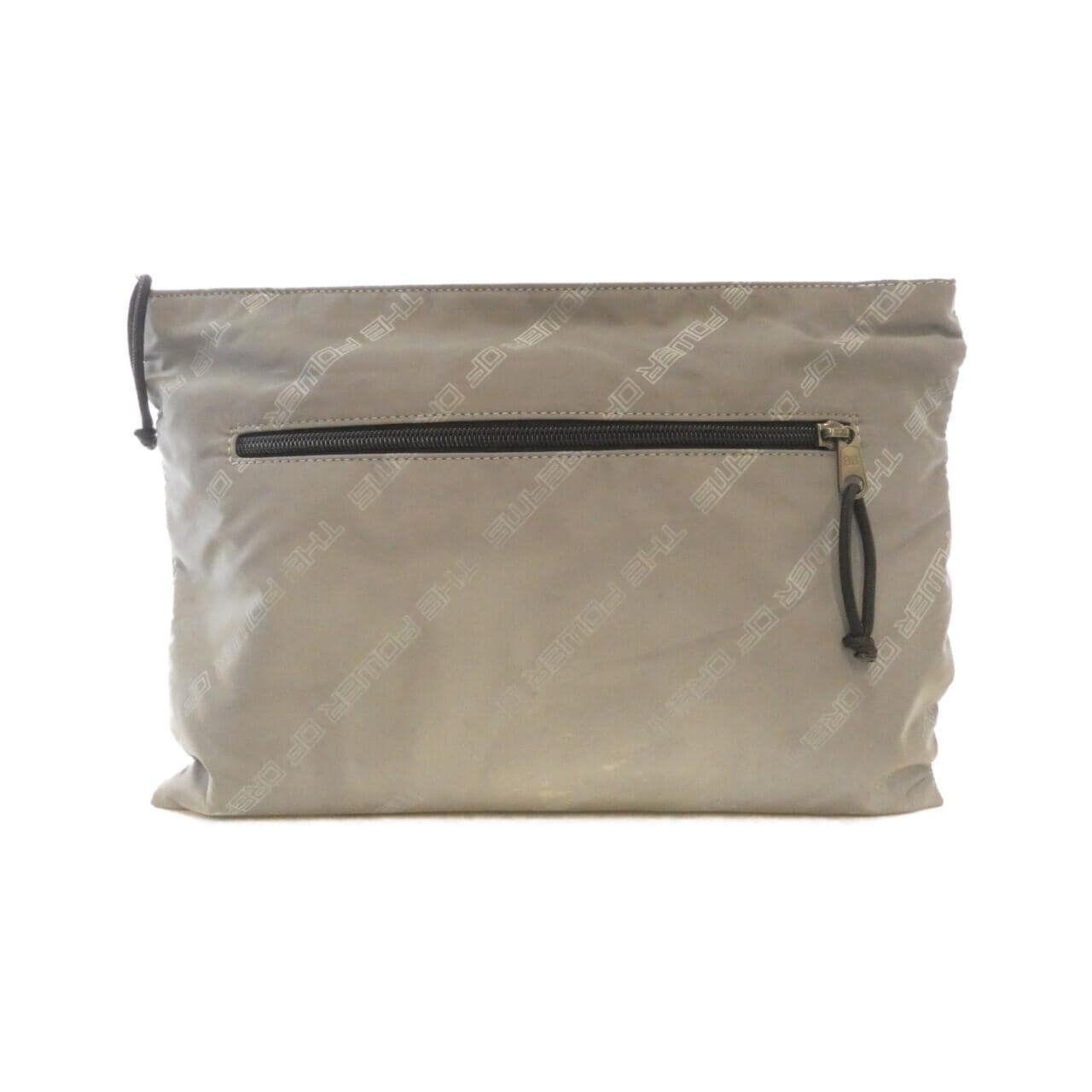 BALENCIAGA 459745 90S15 Pouch Nylon 黑色 尼龍 中古品B - 縮圖 2