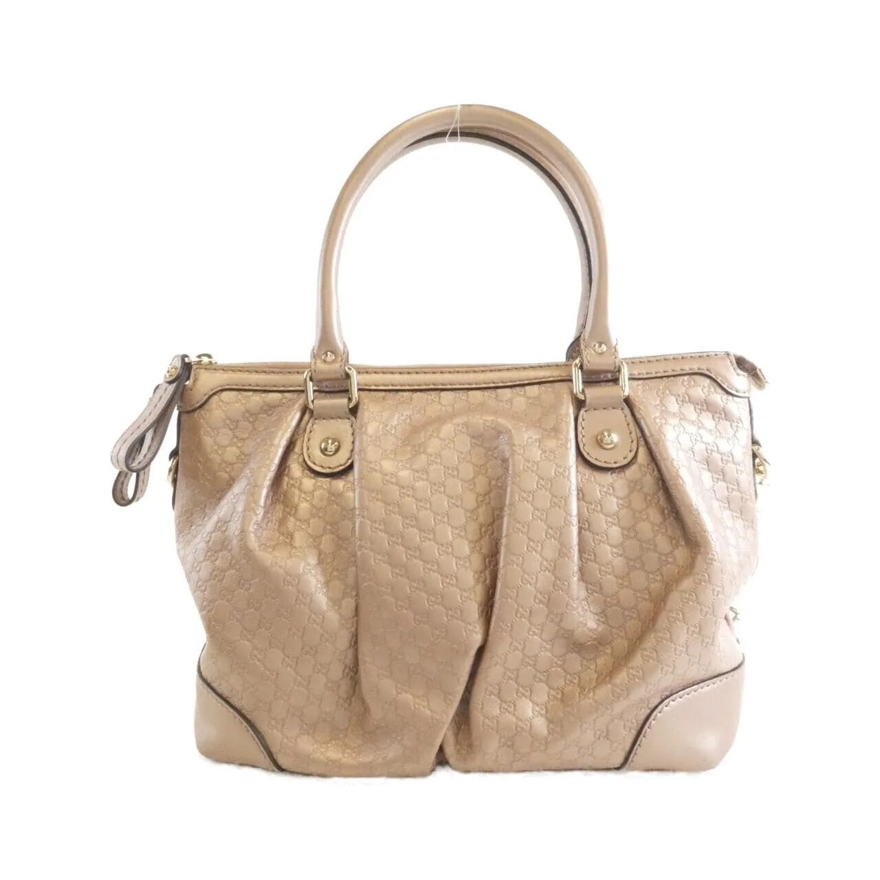 GUCCI Sukey 247902 Handbag Leather 黑色 皮革 中古品A - 縮圖 2