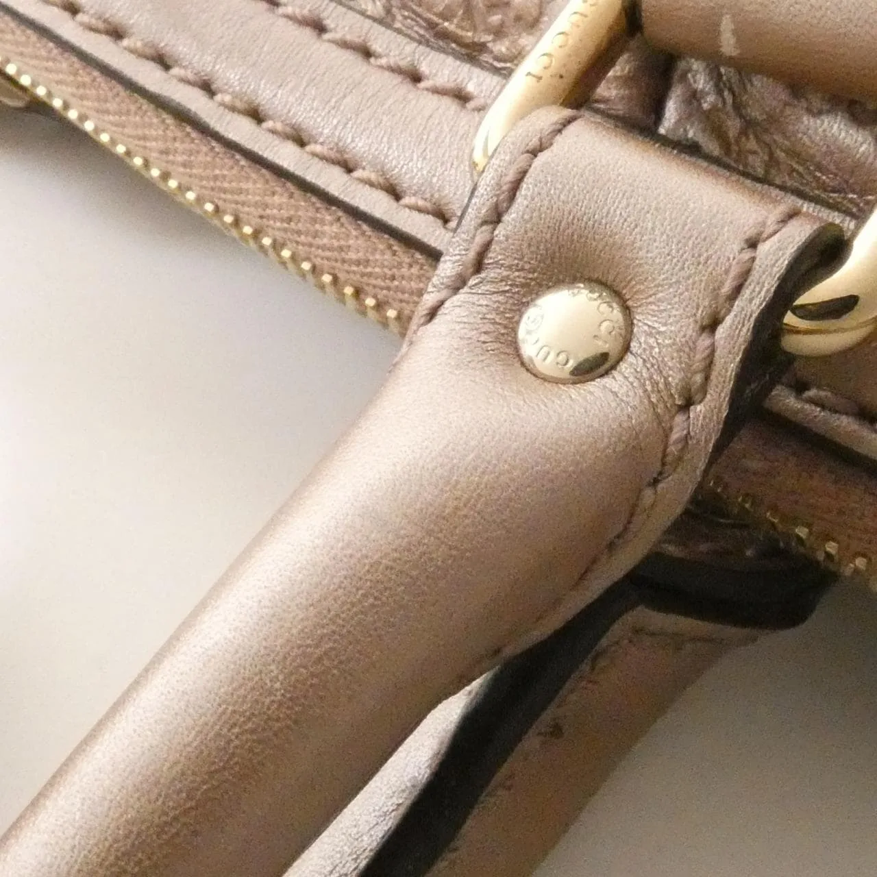 GUCCI Sukey 247902 Handbag Leather 黑色 皮革 中古品A - 縮圖 6