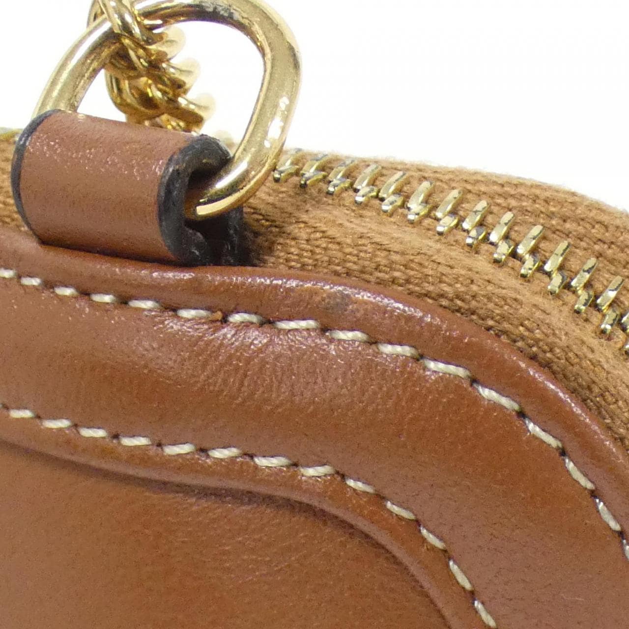 CELINE Triomphe 10E383DR8 Shoulder Bag Black Rank A - Thumbnail 6