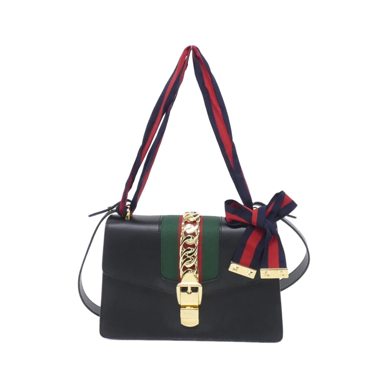 GUCCI Dionysus 421882 CVLEG Shoulder Leather Black