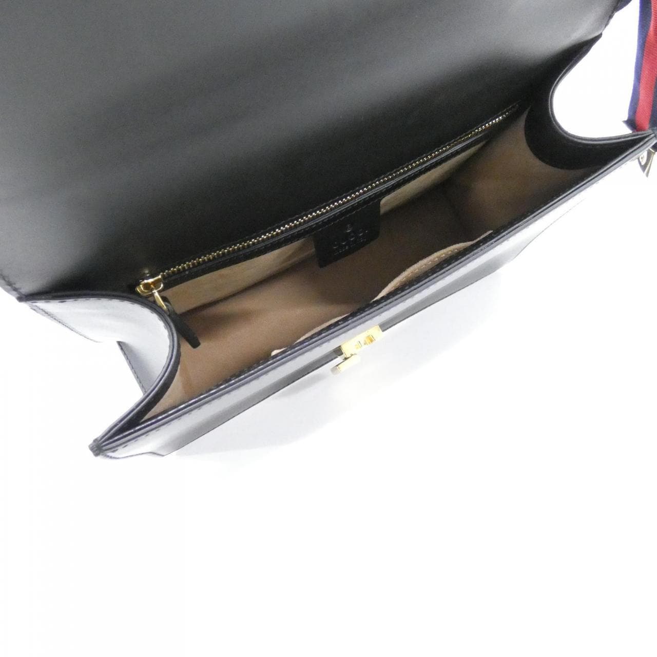 GUCCI Dionysus 421882 CVLEG Shoulder Leather Black Leather - Thumbnail 9