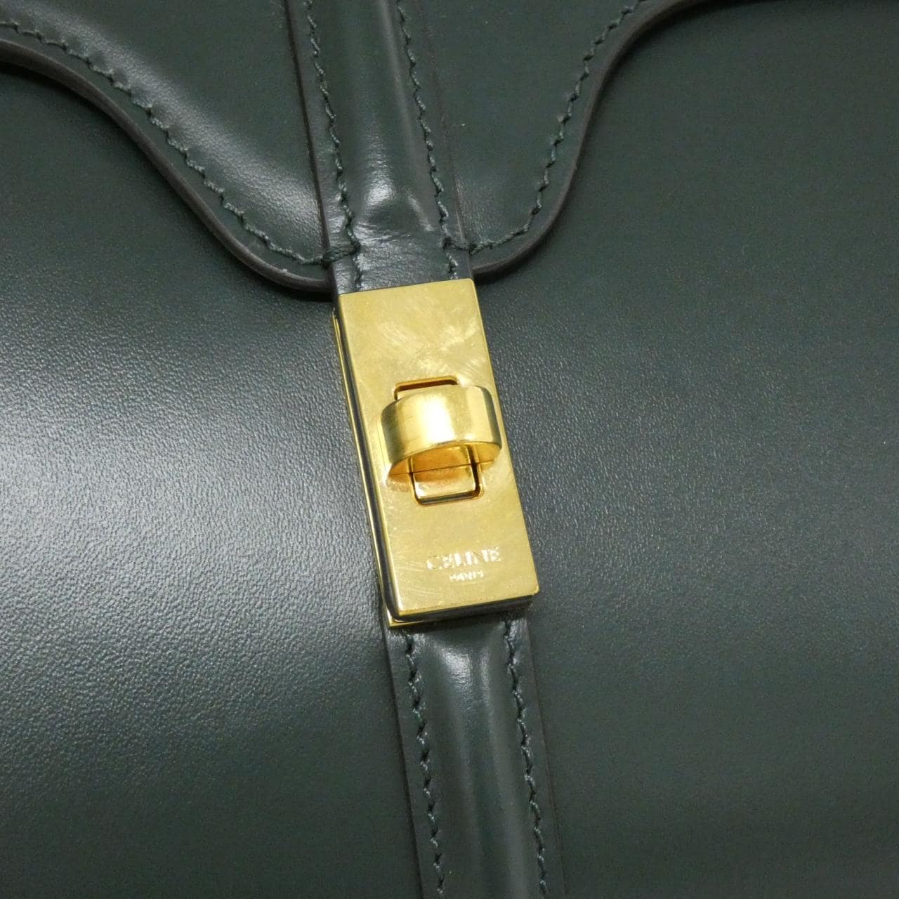 CELINE 16 197983BEY Bag 黑色 中古品A - 縮圖 4