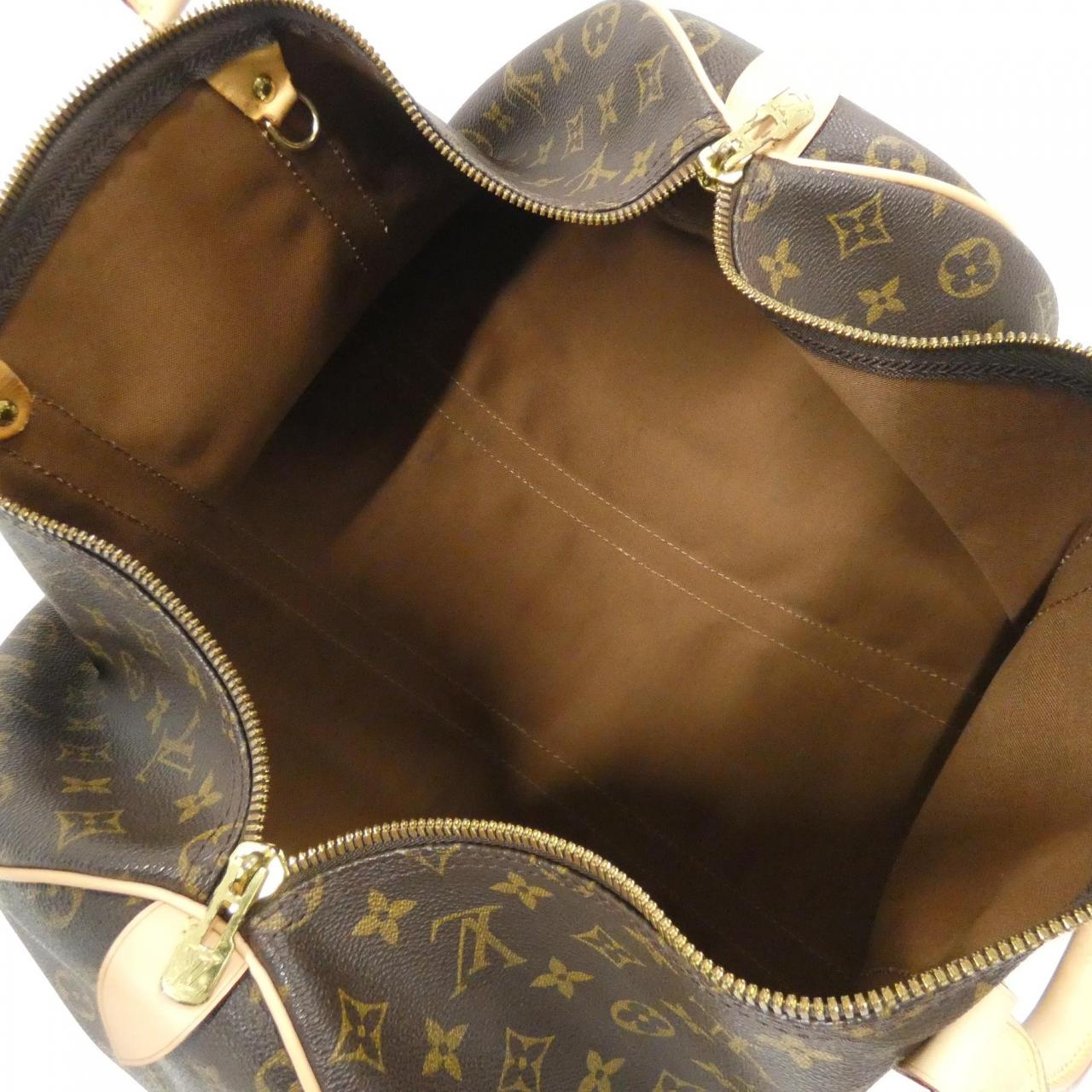 LOUIS VUITTON Keepall M41426 Boston Bag Monogram Black Monogram Rank A - Thumbnail 10
