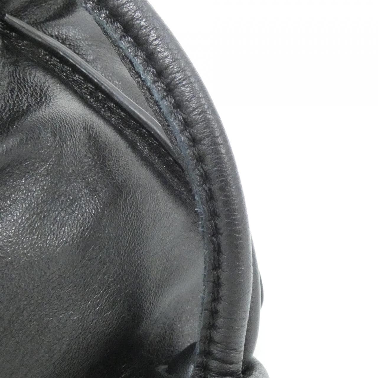 LOEWE Flamenco A411FC1X67 Handbag Lambskin 黑色 羊皮 中古品A - 縮圖 4