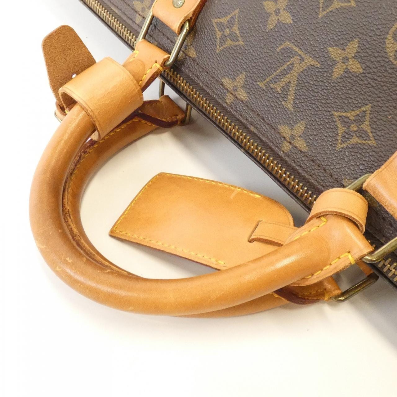 LOUIS VUITTON Keepall M41422 Boston Bag Monogram 黑色 Monogram 中古品B - 縮圖 5