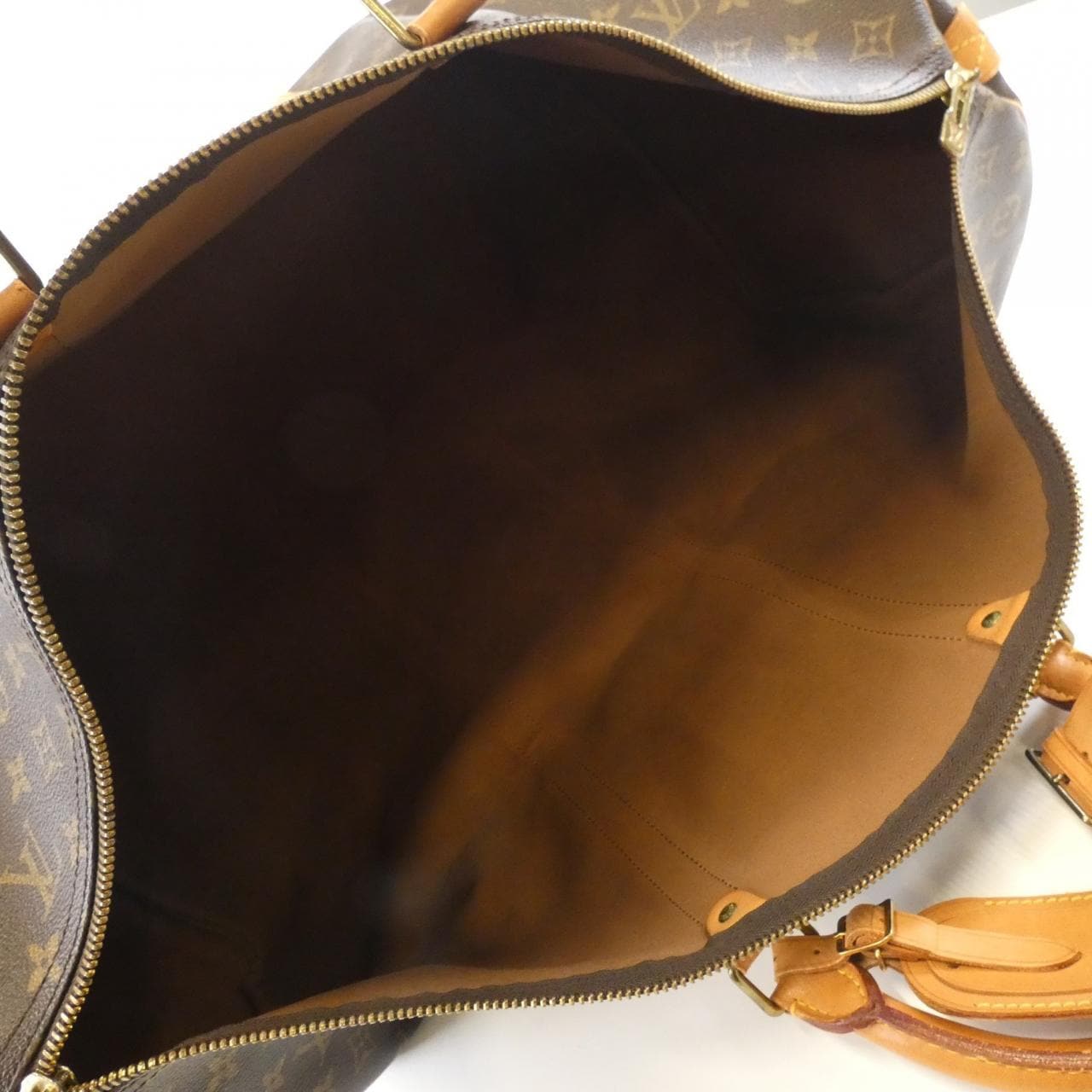 LOUIS VUITTON Keepall M41422 Boston Bag Monogram 黑色 Monogram 中古品B - 縮圖 7