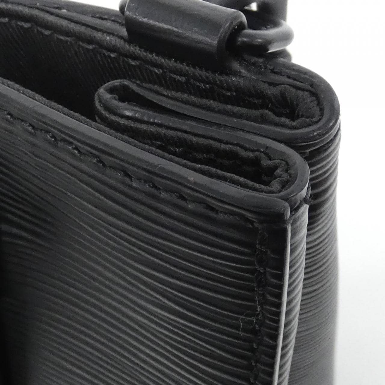 LOUIS VUITTON M58497 Bag Epi 黑色 Epi 中古品A - 縮圖 6