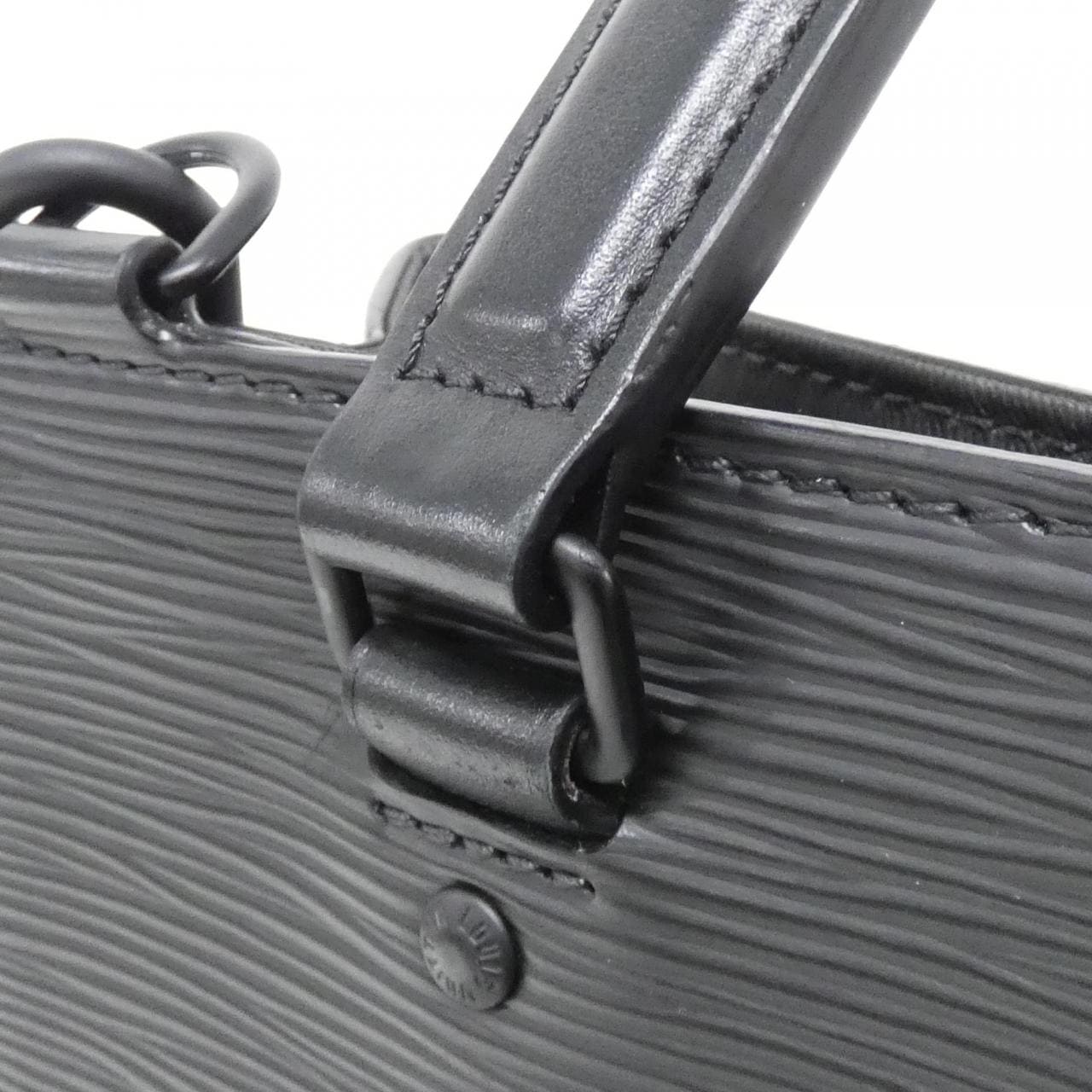 LOUIS VUITTON M58497 Bag Epi 黑色 Epi 中古品A - 縮圖 8