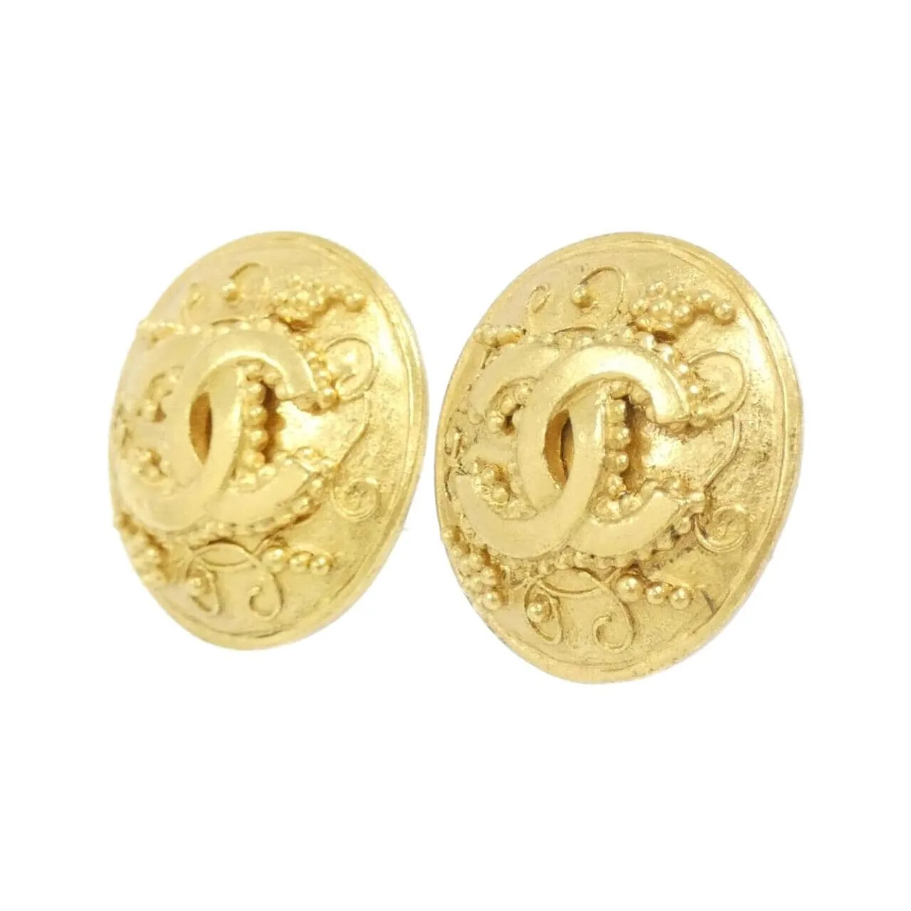 CHANEL 07240 Accessories Gold Rank A - Thumbnail 2