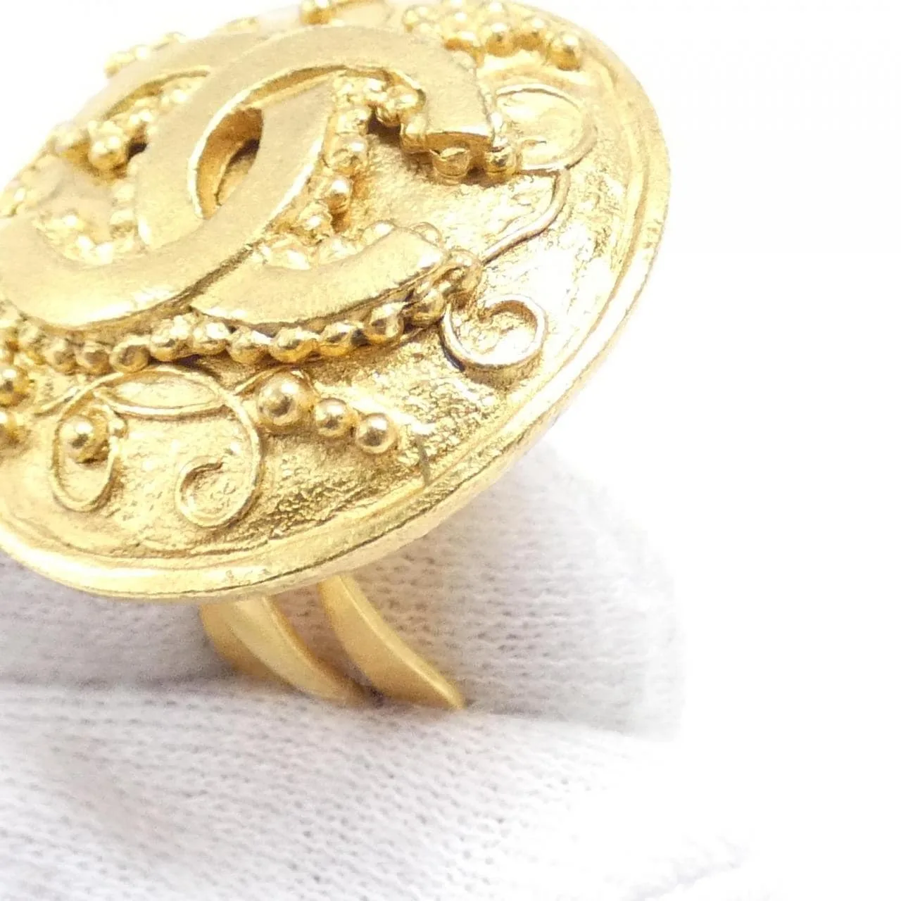 CHANEL 07240 Accessories Gold Rank A - Thumbnail 3