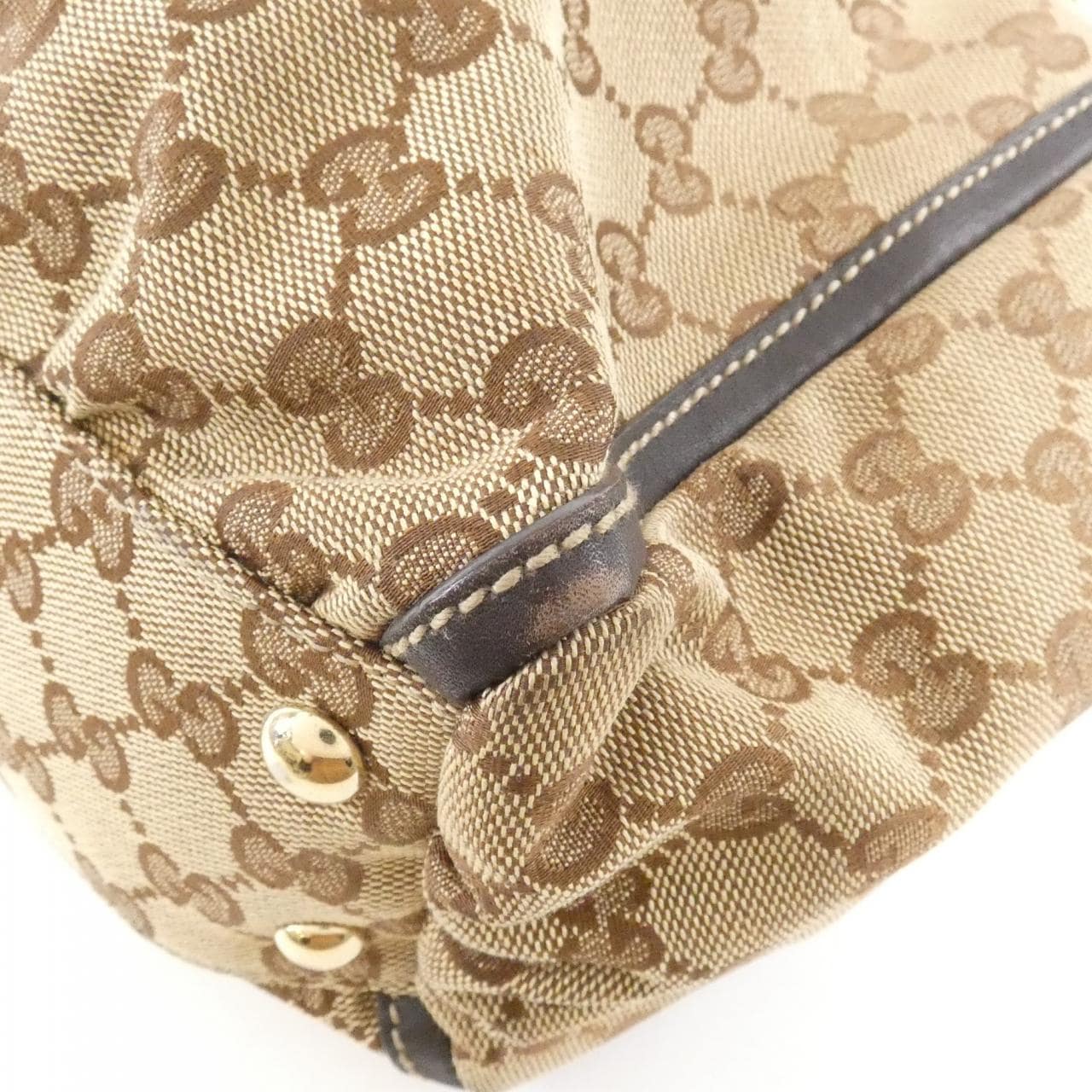 GUCCI 189831 FFPAG Bag Canvas Black Canvas - Thumbnail 3