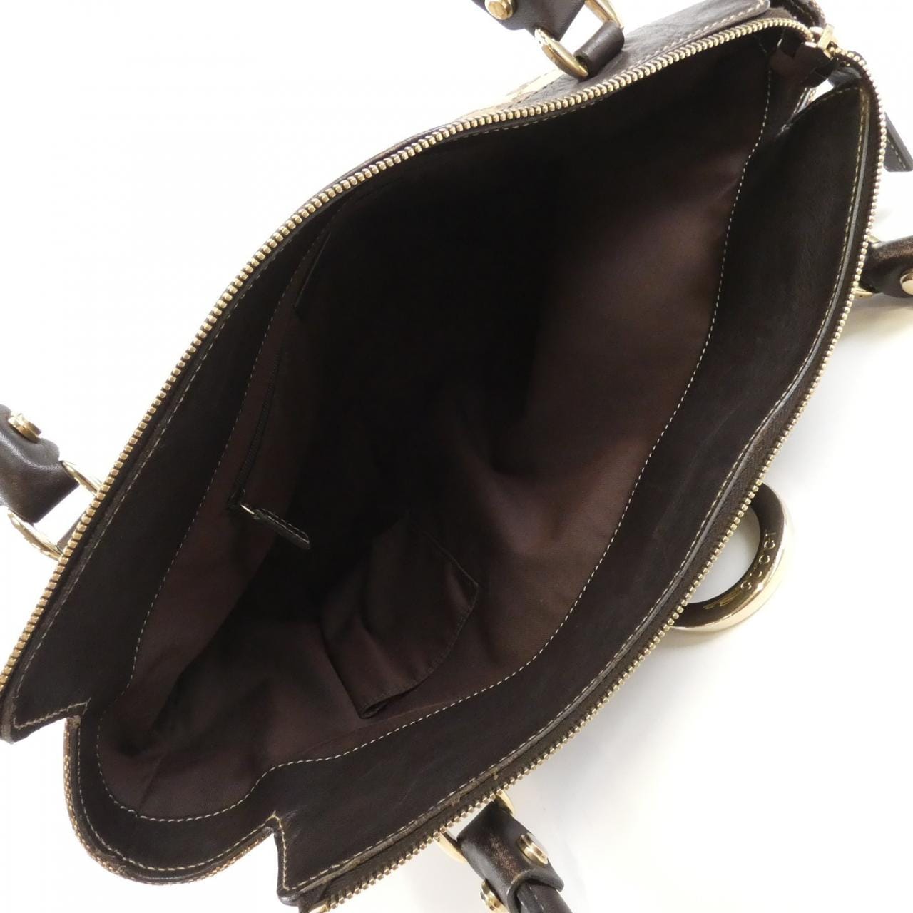 GUCCI 189831 FFPAG Bag Canvas Black Canvas - Thumbnail 9