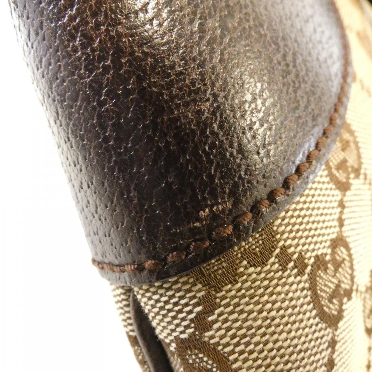 GUCCI 113015 Bag Canvas 米色 帆布 中古品A - 縮圖 4