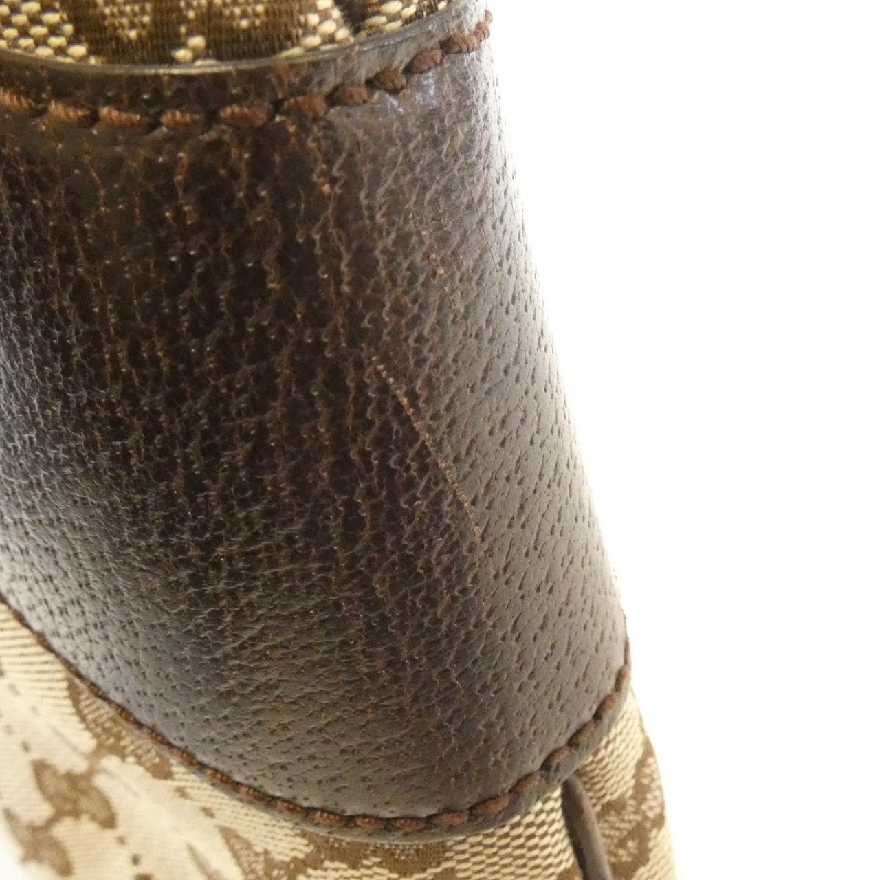 GUCCI 113015 Bag Canvas 米色 帆布 中古品A - 縮圖 5