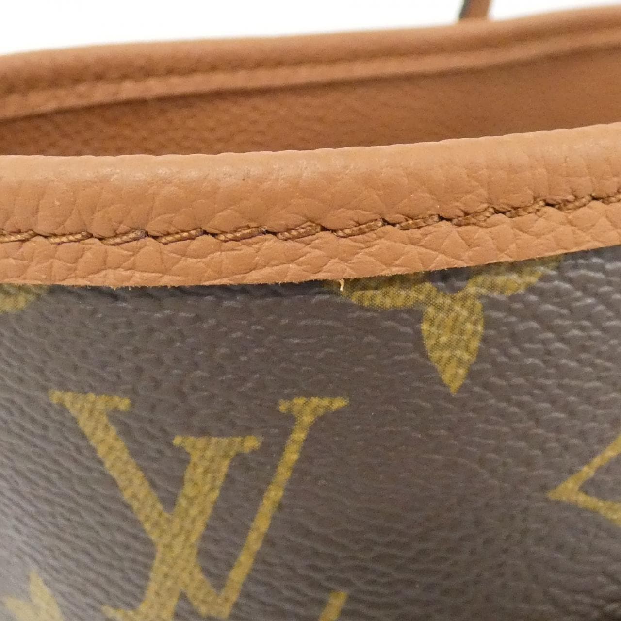 LOUIS VUITTON Neverfull M12061 Bag Monogram 黑色 Monogram 中古品A - 縮圖 3
