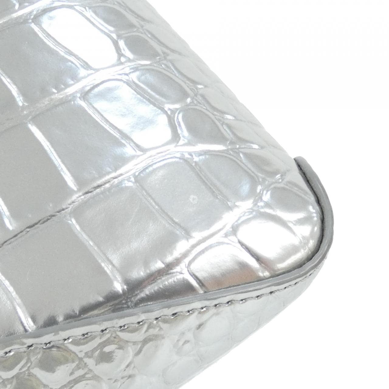 BALENCIAGA 695589 2109E Shoulder Leather 黑色 皮革 中古品A - 縮圖 3