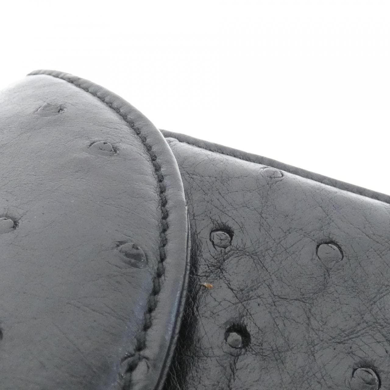 GUCCI 000 926 0633 Bag Ostrich Black Ostrich - Thumbnail 6