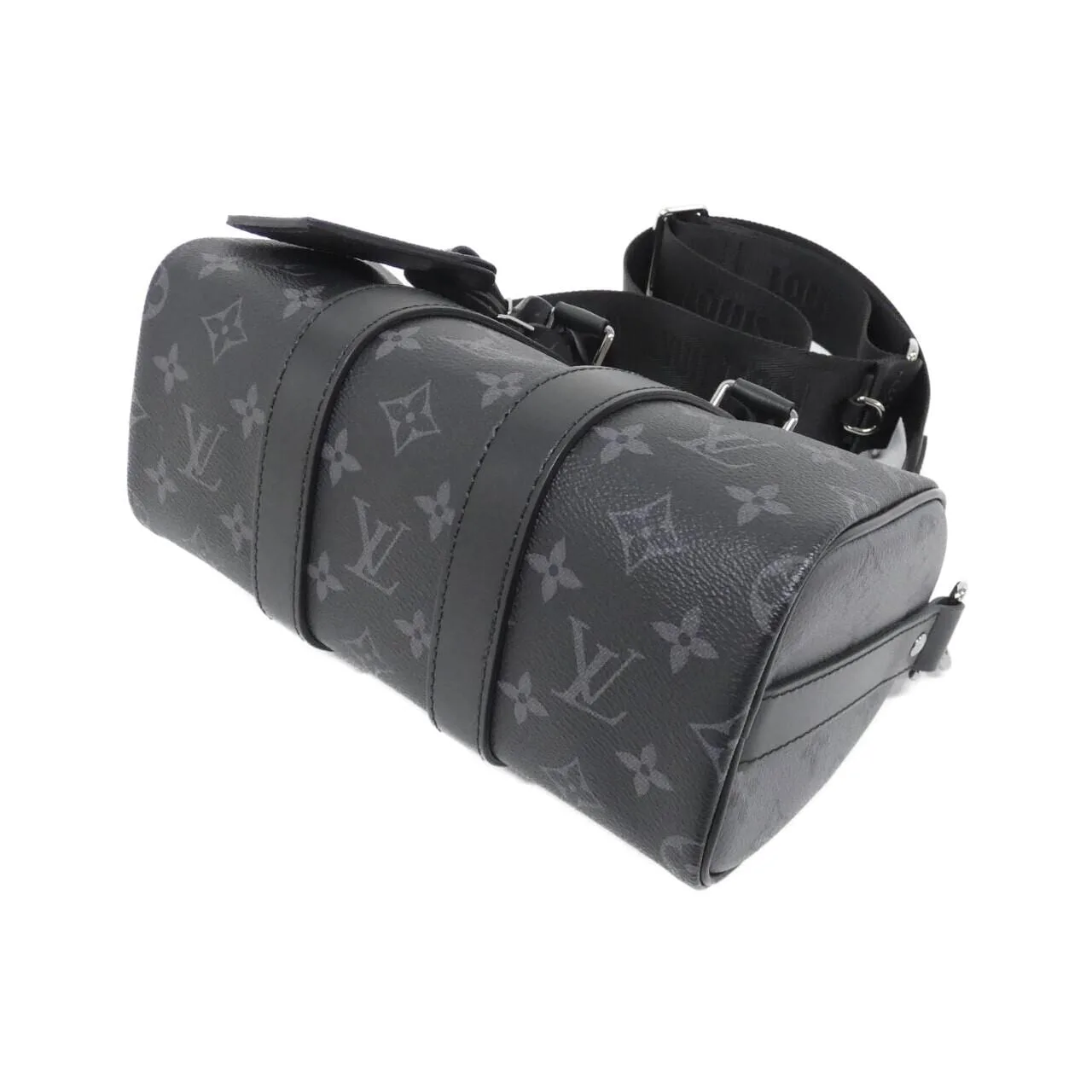 LOUIS VUITTON Keepall M46271 Boston Monogram Black Monogram - Thumbnail 2