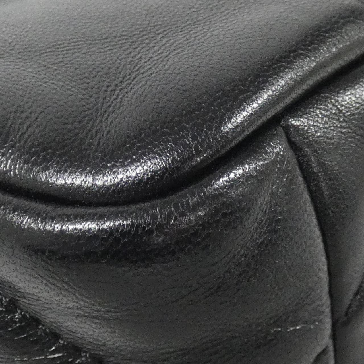 CHANEL Chanel 19 AS1160 Shoulder Bag Lambskin 黑色 羊皮 中古品A - 縮圖 3