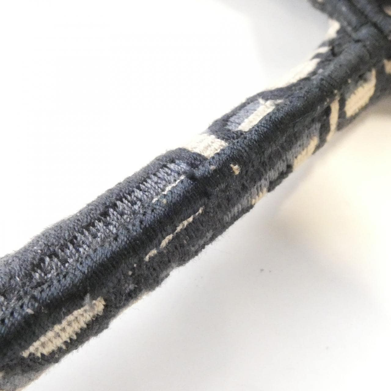 DIOR Book Tote M1296ZRIW Tote Canvas Blue Canvas - Thumbnail 6